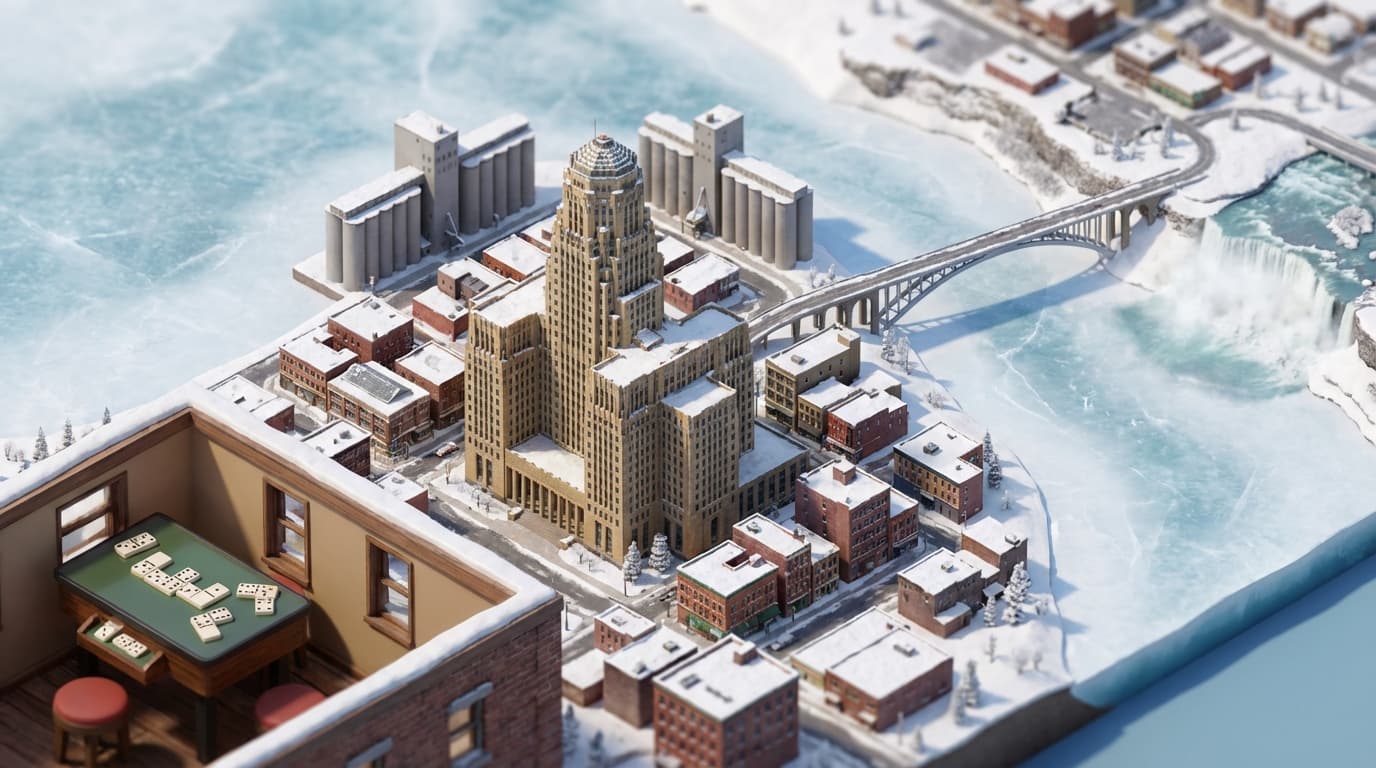 Buffalo cityscape