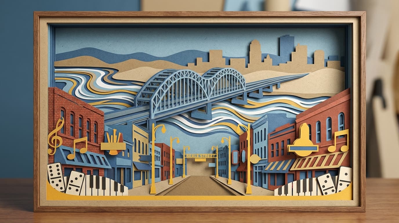 Memphis cityscape