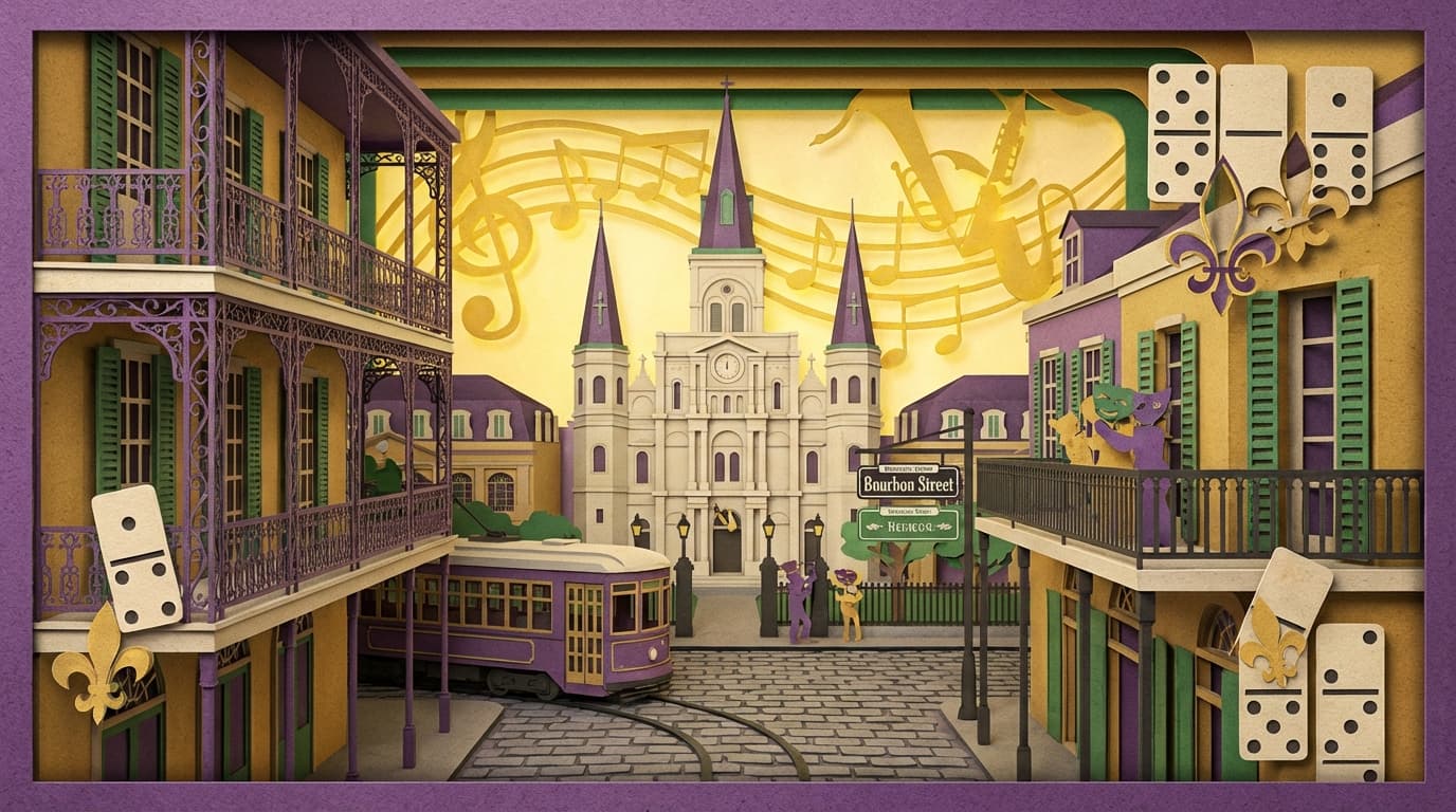 New Orleans cityscape